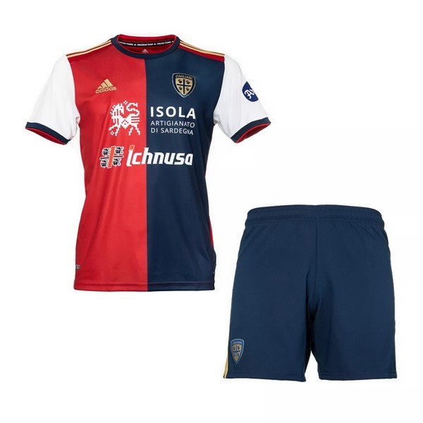 Camiseta Cagliari Calcio 1ª Niños 2020-2021 Rojo